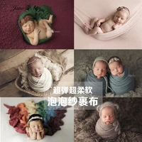 newborn baby pictures props multi solid colors bubble soft elastic wraps 40x180cm studio shooting accessories 40x180cm gk1 19