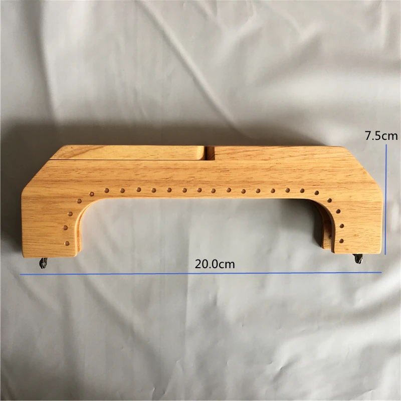 25 см винт деревянная рамка под кошелек сумка вешалка Diy рама ручная работа части