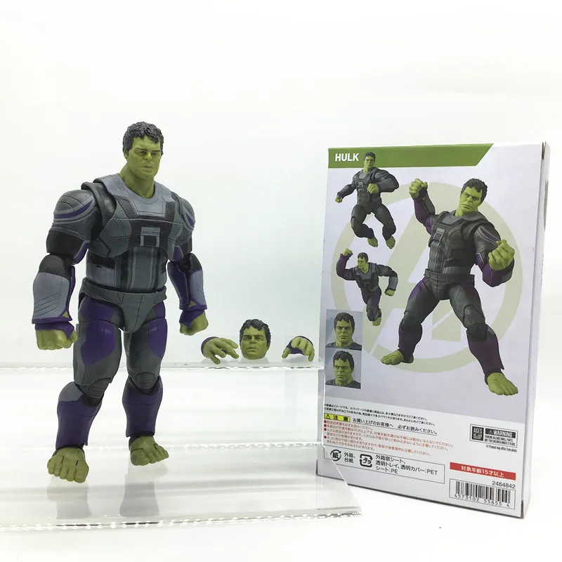 21 см Новый Фильм Мстители Endgame 2 поколение SHF Квантовая война платье Халк