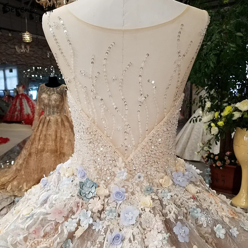 Элитные роскошные сексуальные композитные кружевные свадебные платья 2021