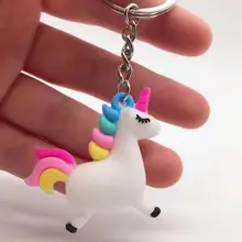 Новые милые носки с принтом надписью Unicorns брелок для ключей