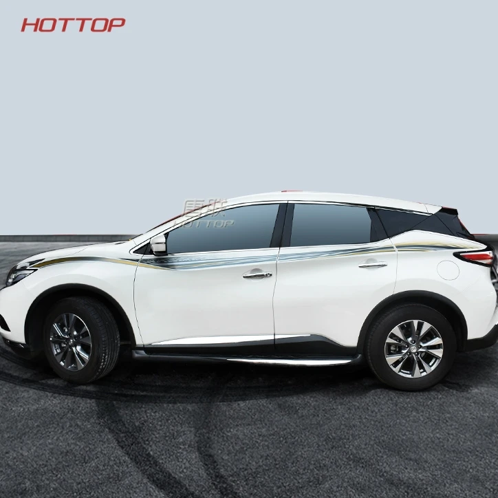 Подходит для Nissan Murano 2016 2017 2018 Автомобильная цветная наклейка и на уровне талии