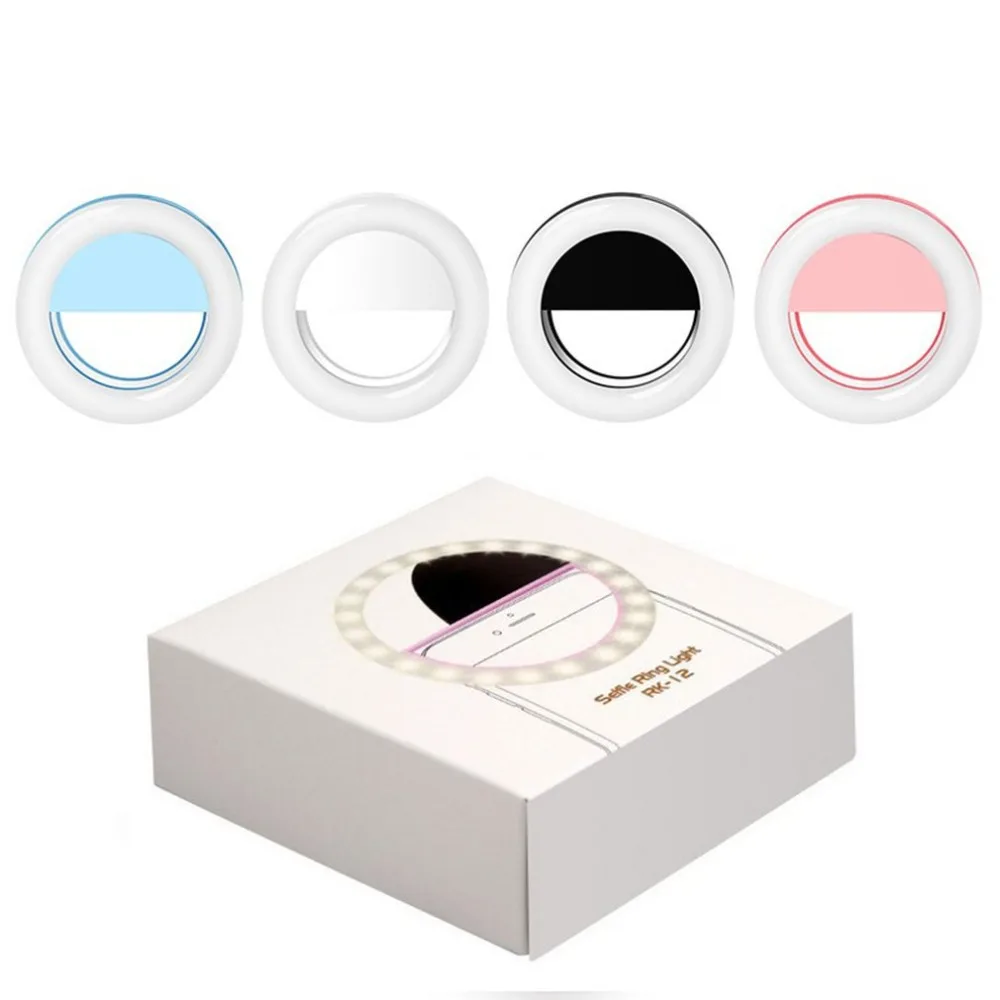 Селфи заполняющая светодиодная вспышка объектив красота заполняющий светильник