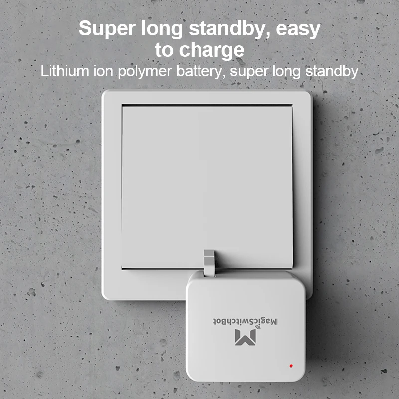 

Bluetooth 5.0 Smart Switch Button Pusher For Garage Wall Light Switch Remote App Timer Smart Home Control For Ios Android