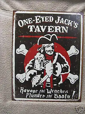 

Vintage Retro Collection Tin Sign-Pirate-Wall Decoration 12x8 Inch Poster Home Bar Restaurant Garage Cafe Metal Sign