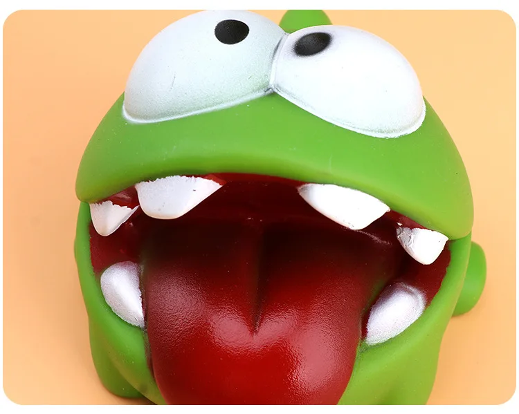 

NEW Action Figure Model Cut The Rope Frog Pinch To Call Cartoon Doll Furniture Plastic Cartoon Decoration Toys for Children Gift