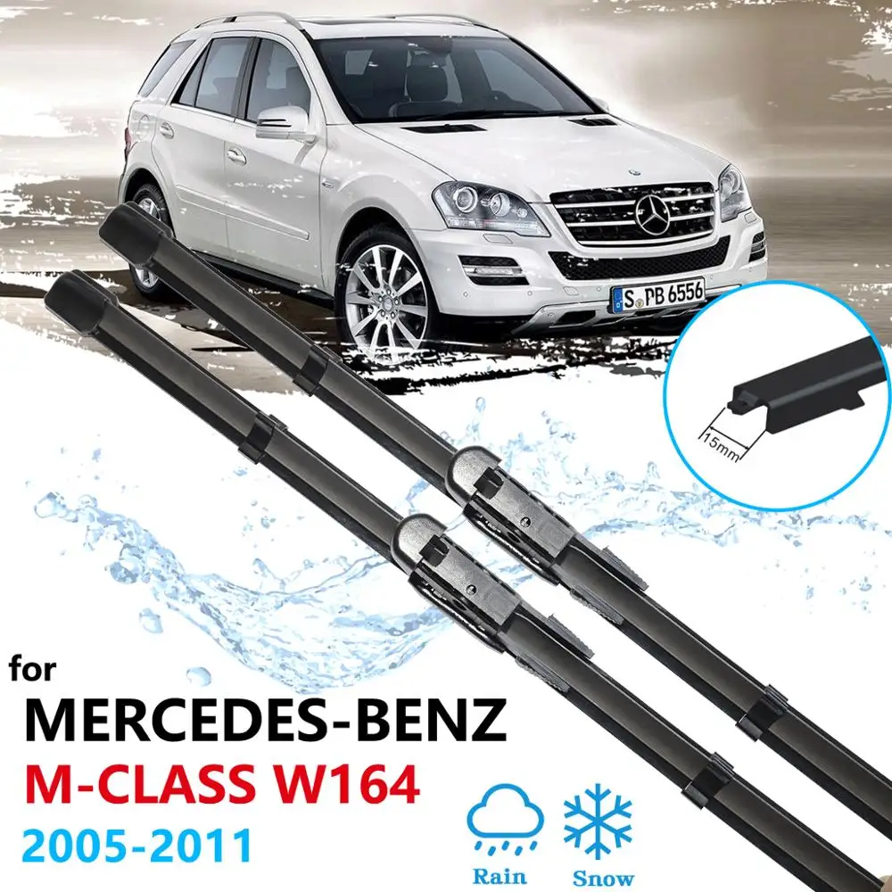 Автомобильные стеклоочистители для Mercedes Benz M ML Class W164 2005 ~ 2011 лобового стекла