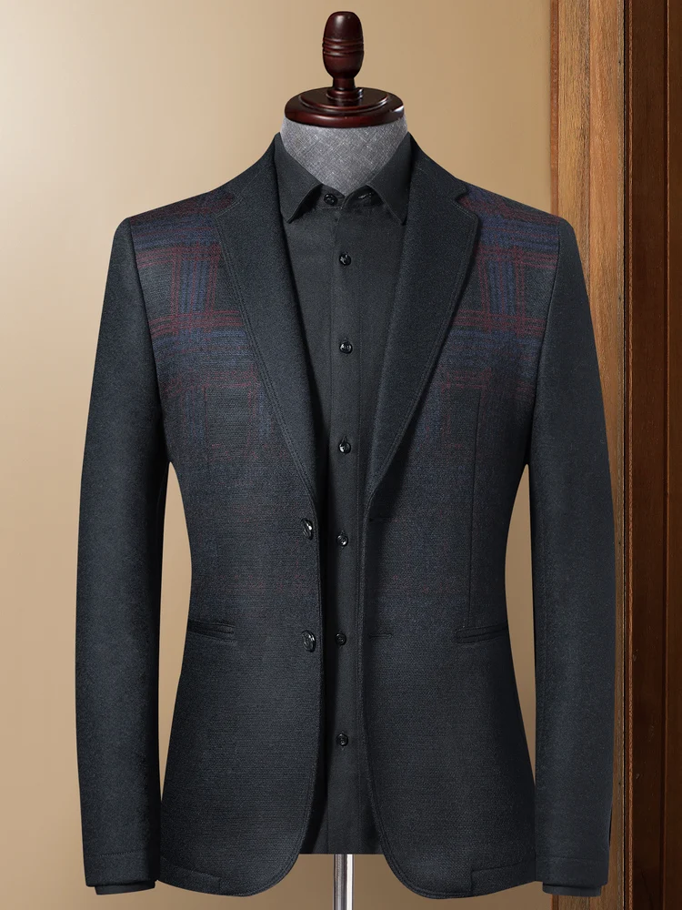 

Black Suits for Men Smart Blazer Slim Fit Suit Formal Suits Fashion Business Casual Traje De Chaqueta Hombre Blazers BG50BS