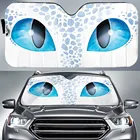Модные дизайнерские автомобильные аксессуары, солнцезащитный козырек, чехлы для защиты глаз животных, солнцезащитный козырек, отражатель переднего лобового стекла автомобиля, подходит для большинства автомобилей