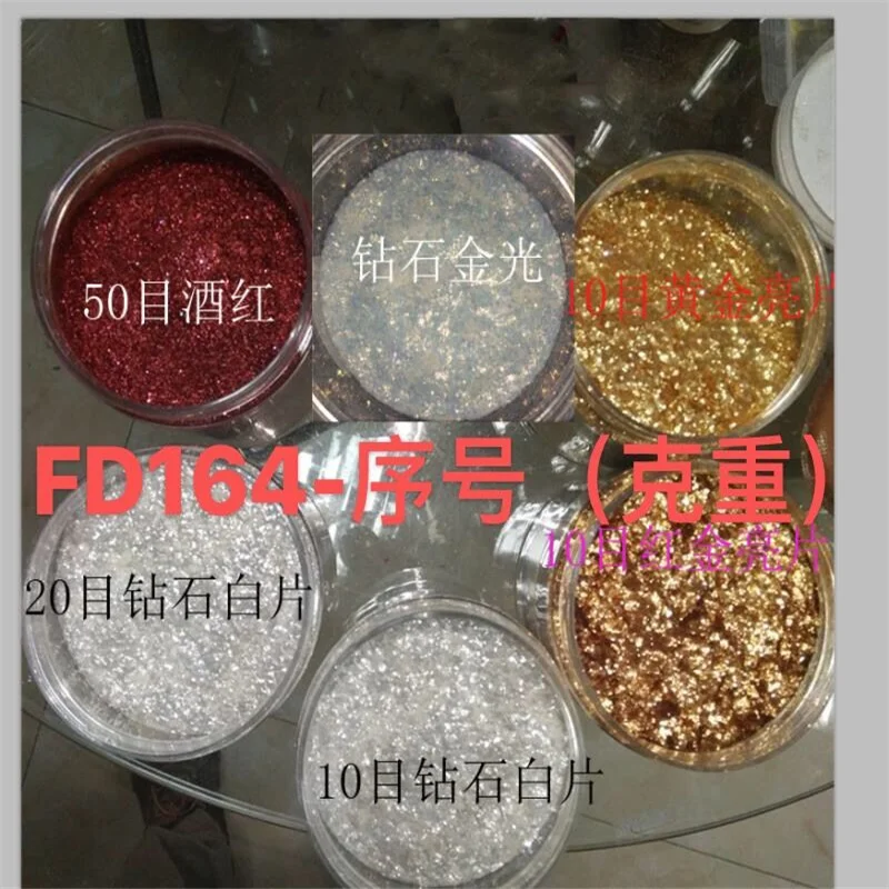 1kg/Bag Nail Art White Pearl Glitter Flake 6colors Polish Manicure Acrylic Ultra-Thin Nail Slice Decorations Accessory Bulk J-64