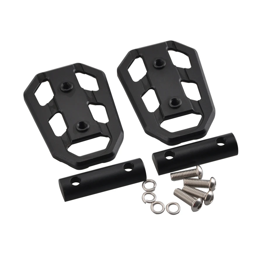 Черный Переднее управление широкая ножная колышка увеличитель расширитель