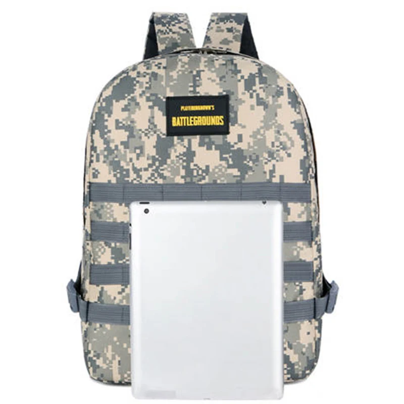 Bokinslon холщовый мужской модный рюкзак камуфляжный большой емкости школьная сумка