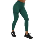 Женские леггинсы с высокой талией для фитнеса с двойными кольцами, пикантные спортивные джеггинсы для тренировок с эффектом пуш-ап, повседневные облегающие эластичные дышащие спортивные штаны