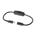 Тип C мужского и женского пола USB-C кабель-удлинитель для переключателем для Raspberry Pi 4 Android