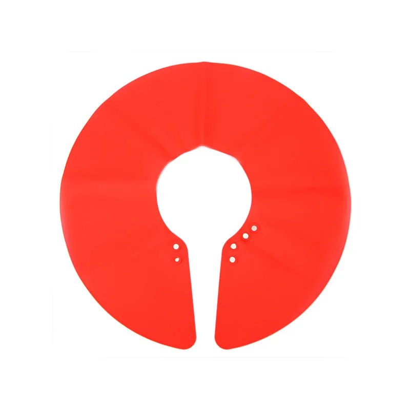 Силиконовая накидка для парикмахера тканевая стрижки волос шеи