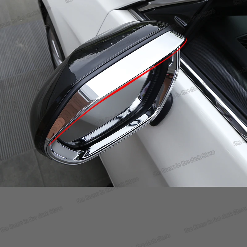 

Lsrtw2017 для Toyota Corolla E210 Автомобильная рамка заднего вида защита от дождя Отделка Декоративные аксессуары 2019 2020 2021 козырек