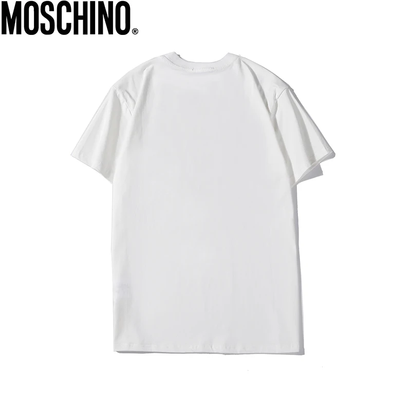 

Moschino T-Shirt Summer Cute Bear T-Shirts Female New Style Loose Couple Short Sleeve Cloth Tee M3