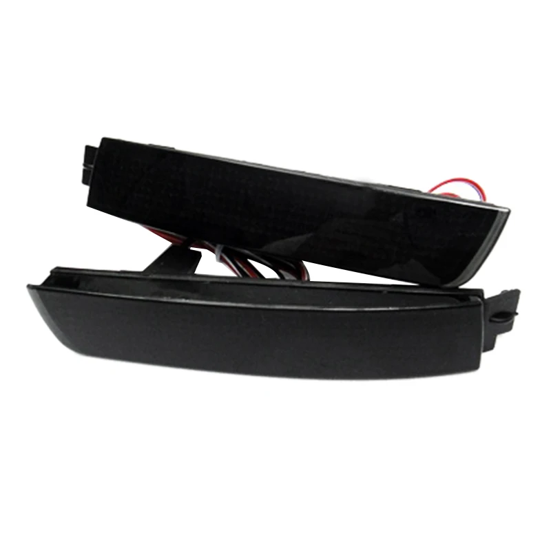 2 шт. отражатель заднего бампера светодиодный светильник тормоза для Nissan Murano Juke