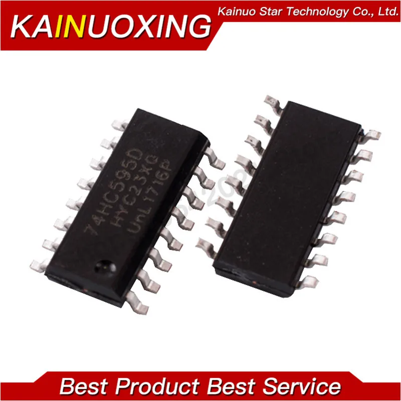10 шт. 74HC595D SOP16 74HC595 SOP SN74HC595DR SMD новый и оригинальный IC