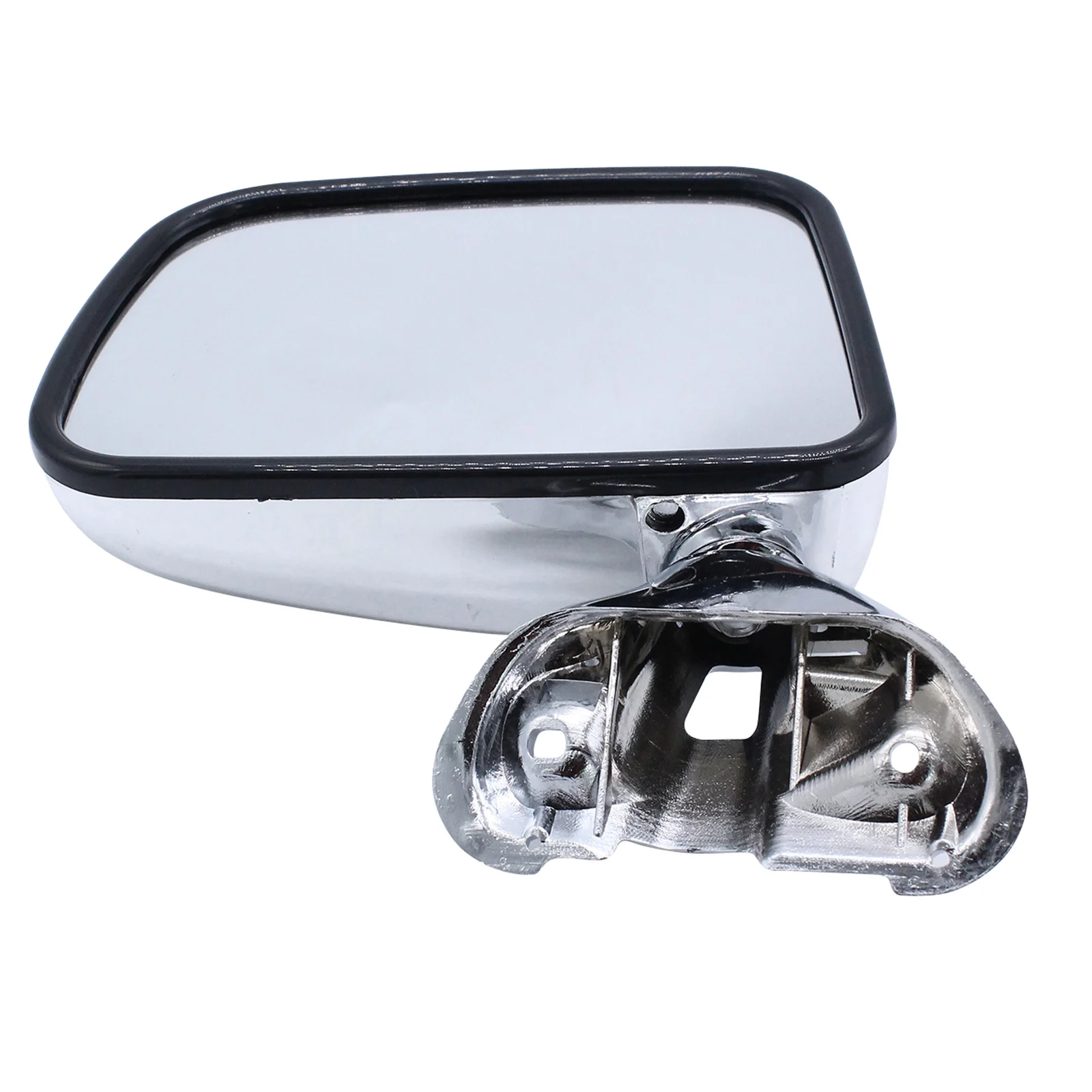 

1Pair Door Mirrors Rear View Mirrors Chrome Skin Mount With Cap Fits For Toyota Hilux 97-01 Rearview Mirror-Silver