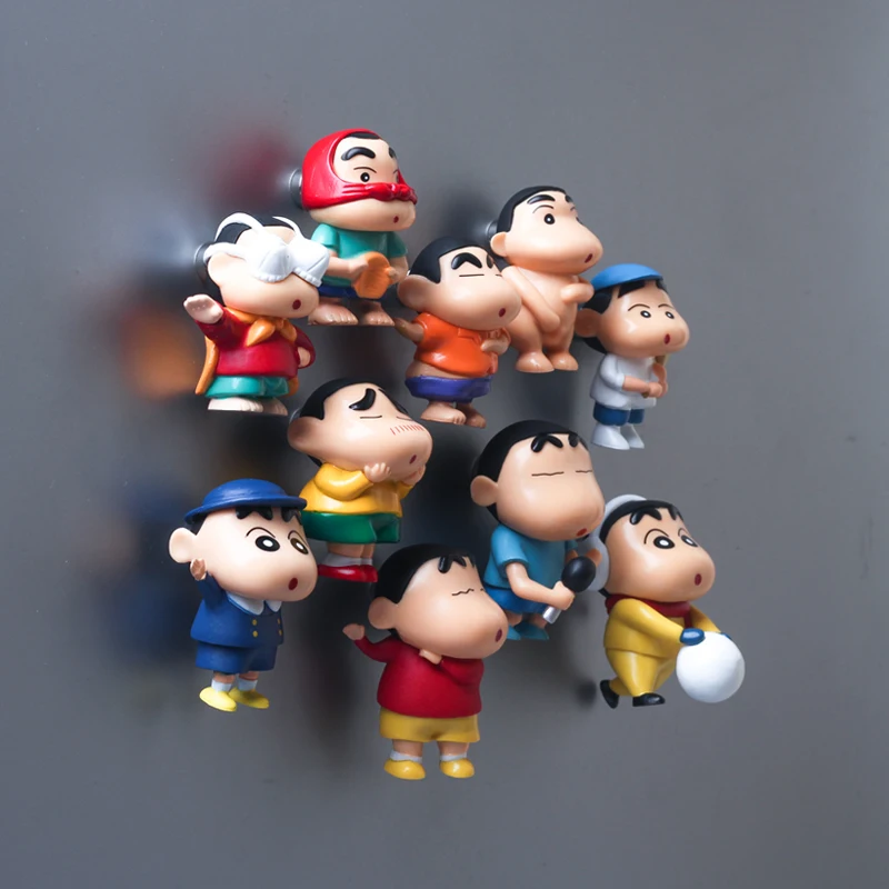 Новый crayon маленький новый холодильник мультфильм аниме Япония и Южная Корея 3D