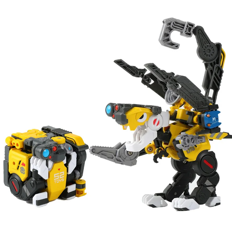 52 игрушки BeastBox трансформация динозавр панда Акула носорог роботы фигурка