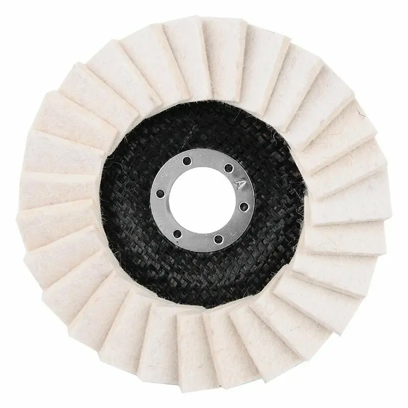 

125mm 5\" Flap Felt Disc Polishing Angle Grinder Buffing Wheel Metal Best Price Polishing Wheels Accessories