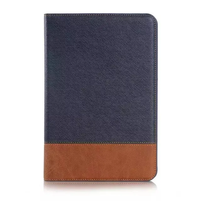 blue Роскошный чехол для samsung Galaxy Tab A 9,7 T550 SM-T550 с подставкой из искусственной кожи для планшета samsung T550 SM-T555 - Цвет: blue