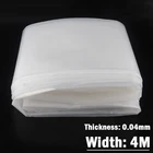 Водонепроницаемый прозрачный брезент для садовых растений, толщина 0,04 мм, ширина 4 м