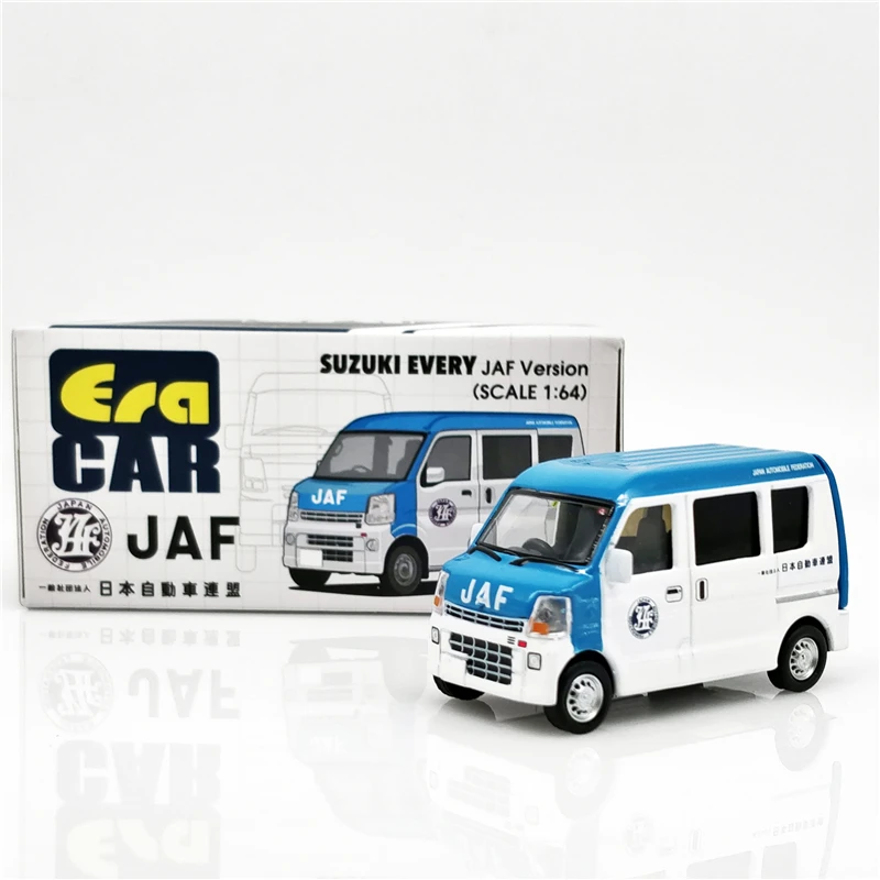 Era Car 1:64 Suzuki каждая японская версия сине белая литая модель автомобиля|Наземный