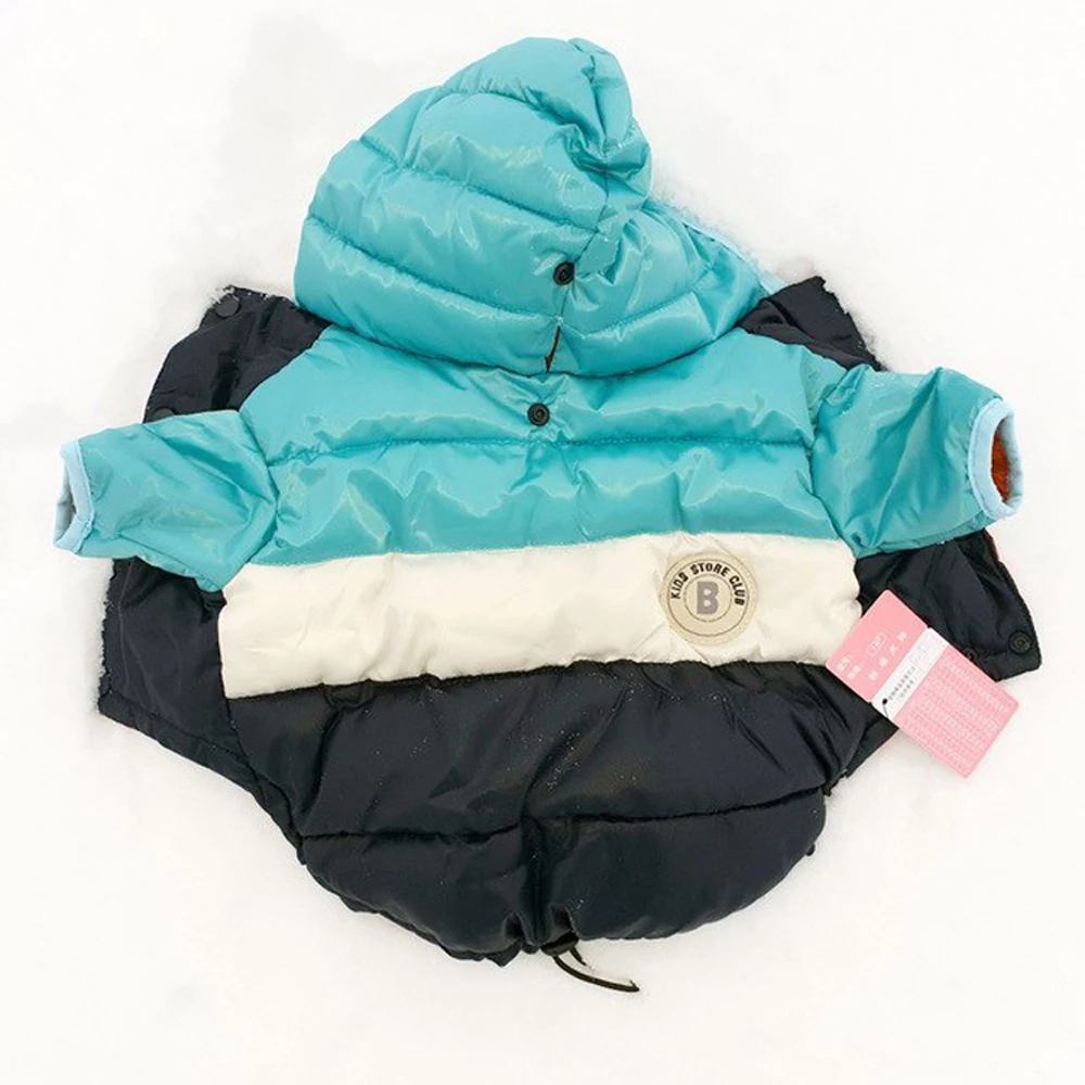зимняя одежда для домашних животных теплая водонепроницаемая собак Куртки