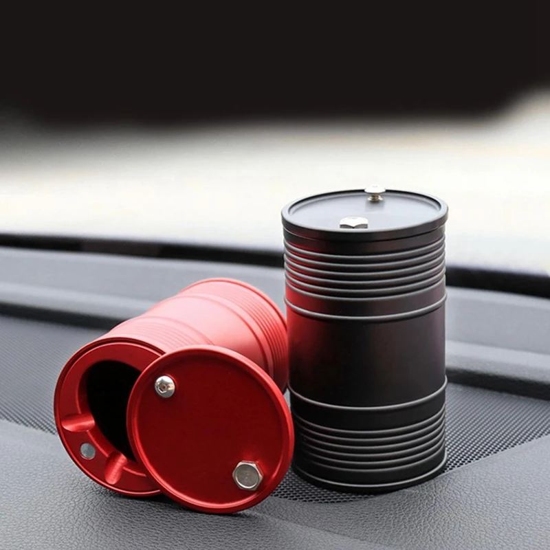Автомобильная металлическая пепельница портативный бездымный контейнер