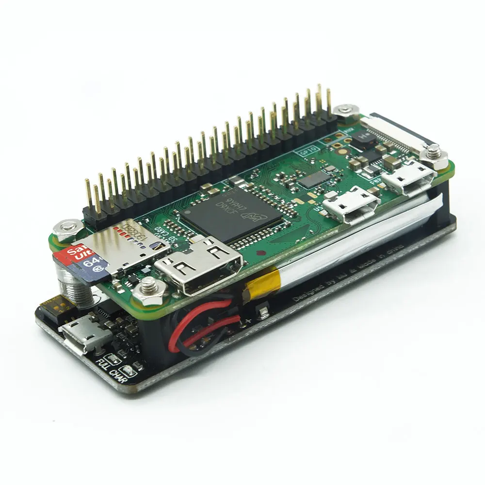 Плата расширения Raspberry Pi Zero с интегрированным последовательным портом и