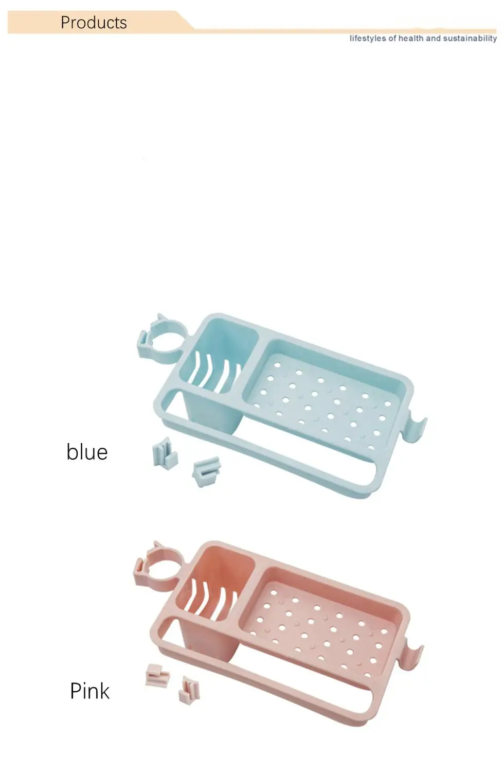 Стойка для хранения смесителя Регулируемая раковина тряпичная губка сливная