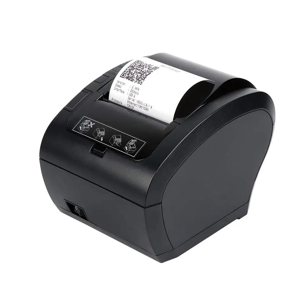 Xprinter 80 мм термопринтер POS принтер USB Bluetooth Ethernet порт с автоматическим резаком Поддержка Android, iOS, Планшет iPad