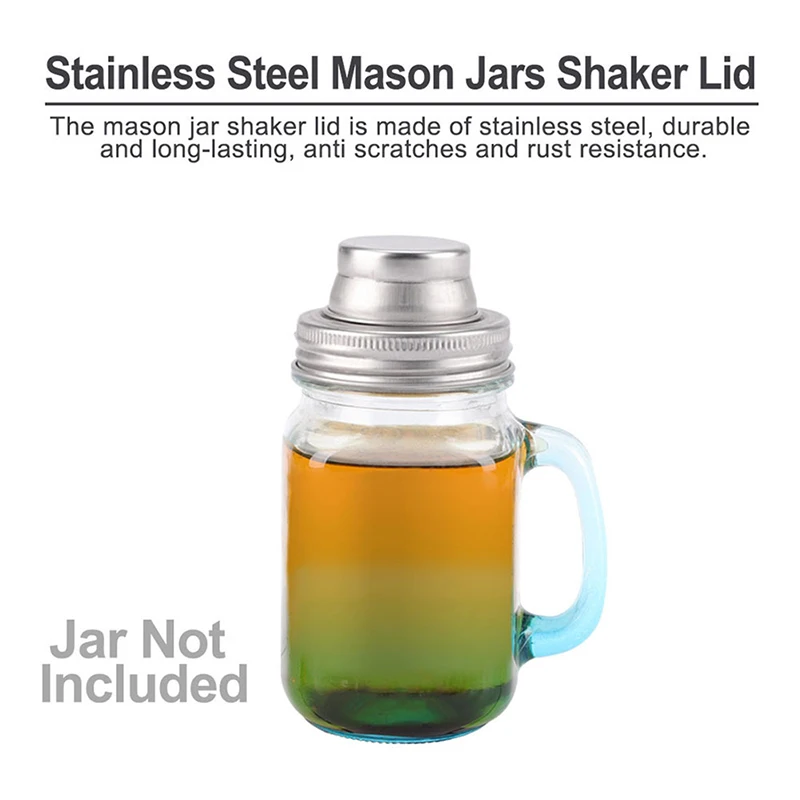 1 шт. крышки для шейкера Mason Jar коктейли или ваши лучшие сухие смешанные специи