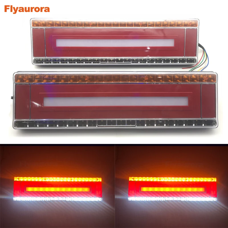 Грузовик светодиодные фонари водонепроницаемый задний светильник лампы 24V