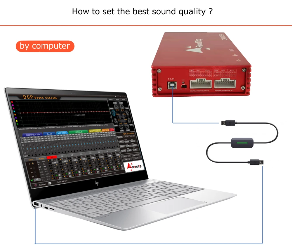8*50W Car Audio DSP Digital Signal Processor with 31 Band Equalizer Amplifier for Toyota Series car 8 Channel Bluetooth Stereo | Автомобили