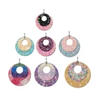 Новая серьга деревянный под давлением Скрапбукинг E48 Трафаретный вырубной штамп несколько размеров совместим с большинством вырубных станков