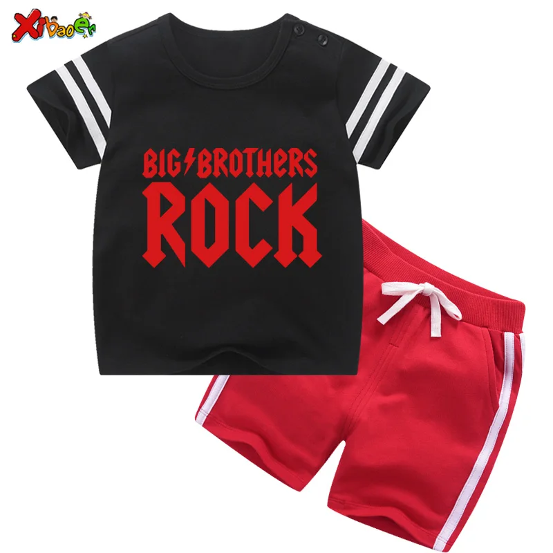 Хлопковая летняя детская футболка в полоску + шорты | Детская одежда и обувь