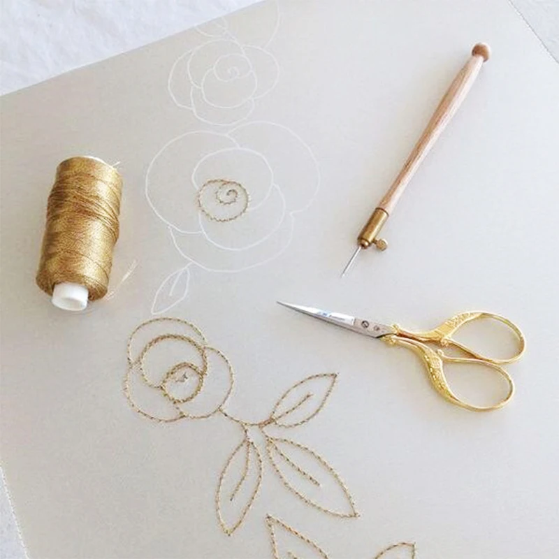 

Embroidery Tambour Crochet Hook with 3 Needles French Crochet Embroidery Beading Hoop 3 In 1 Tambour Sewing Craft Crochet