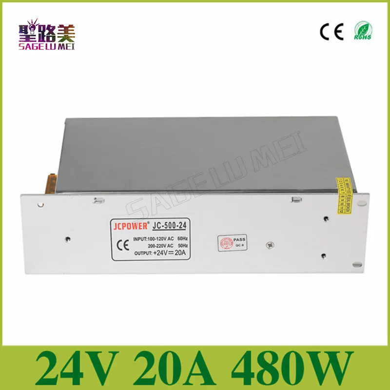 Универсальный Регулируемый светодиодный трансформатор AC110V 220V к DC24V 1A 2A 3A 5A 10A 15A 20A