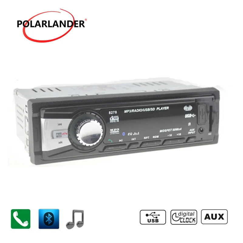 Автомагнитола 12 В стерео система с bluetooth AUX MP3 FM SD картой дистанционным