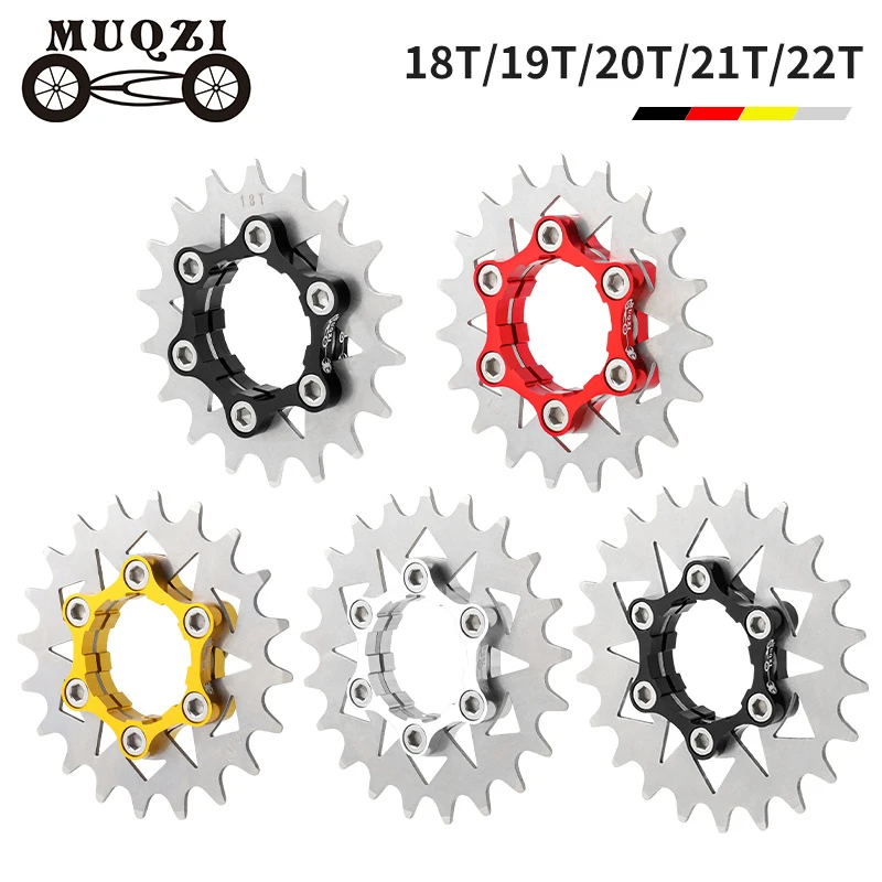 MUQZI Einzigen Geschwindigkeit Conversion Kit Single Speed Kassette Cog 18T 19T 20T 21T 22T MTB freilauf Fahrrad Kettenrad