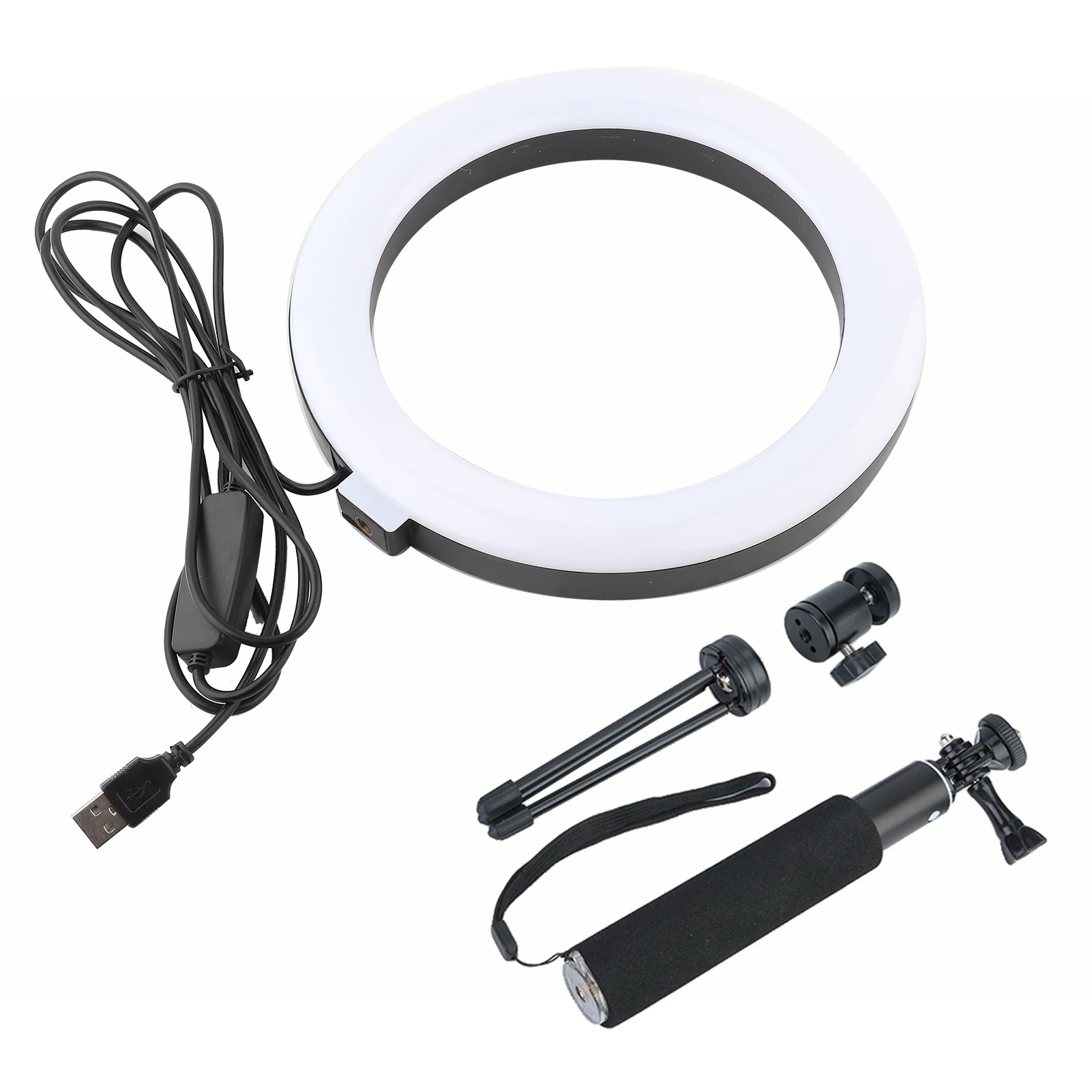 

8inch Photography Dimmable LED Video Live Studio Camera Ring Light Photo Phone Video Light