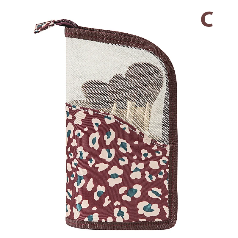 

Stand Cosmetic Bag for Women Clear Zipper Makeup Bag Travel Female Makeup Brush Holder Organizer Toiletry Bag