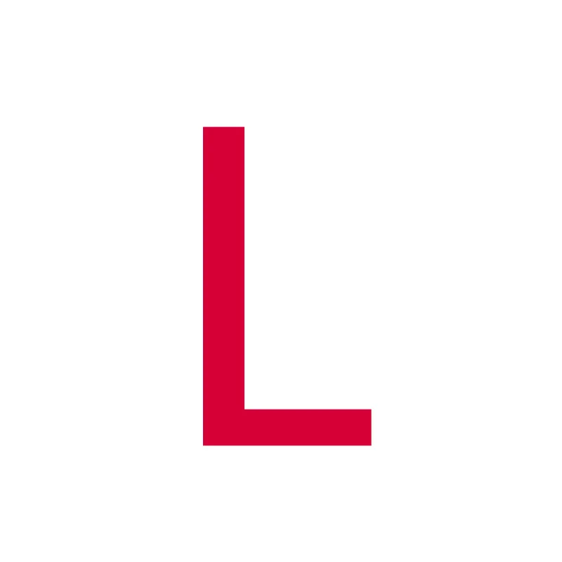 L Trusta,,, 925, твердое Стерлинговое Серебро, ювелирное изделие, буква, кулон, имя, ожерелье, подарок для девочки-подростка, подруги, день рождения, леди, DS1543 - Окраска металла: L