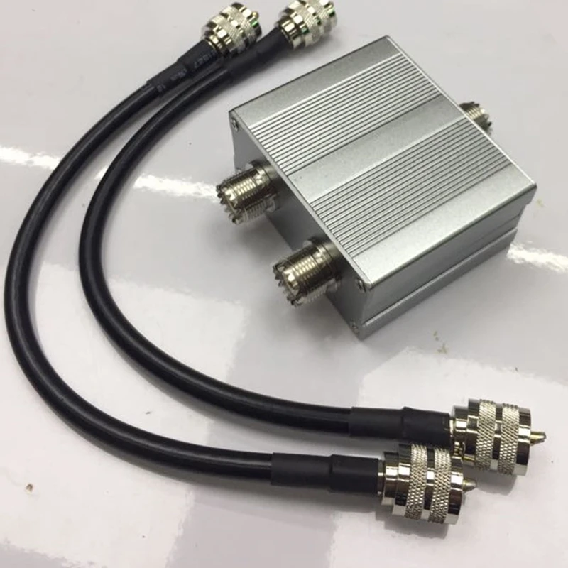 Newest MX62 HAM Antenna Combiner Different Frequency (HF / VHF UHF) Linear Transit Station Duplexer |