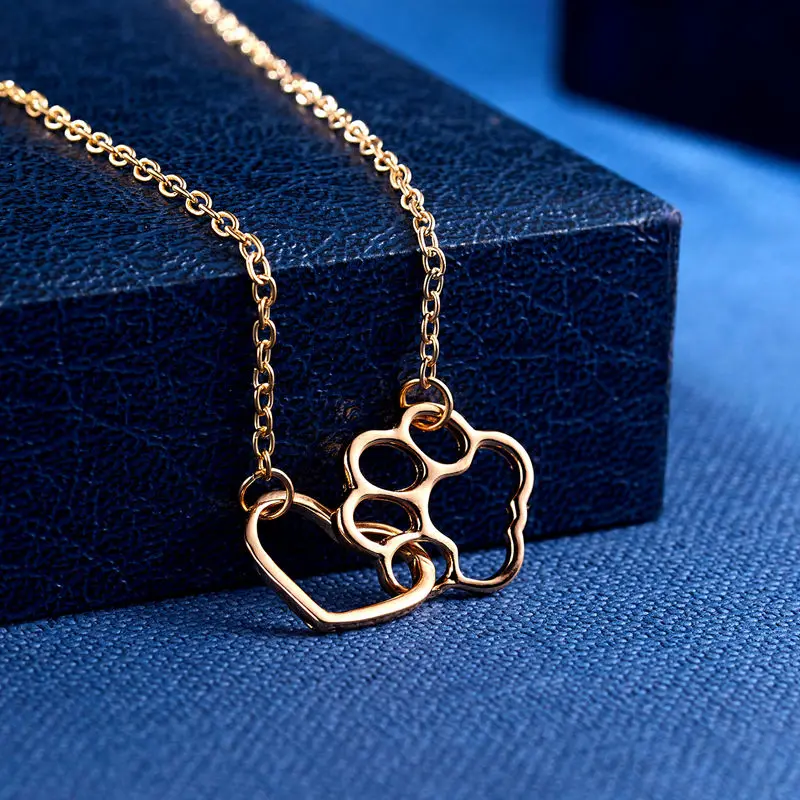 

Simple Heart Thin Pendant Choker Women Necklace Girl Jewelry Short Chain Letter Fashion Party Daily Statement Female Gift Collar