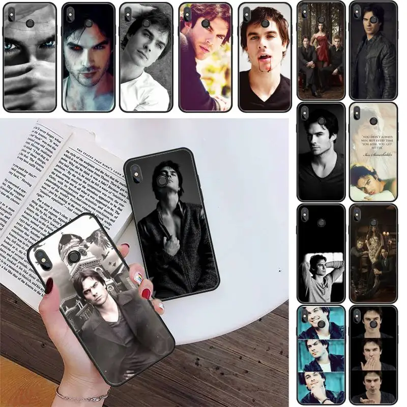 

The Vampire Diaries Ian Somerhalder Phone Case For Xiaomi Redmi 4X 5Plus 6A 7 7A 8 8A Redmi Note 4 5 7 8 9 Note 8T 8Pro 9Pro